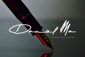 design clean name cursive, handwriting,signature style logo