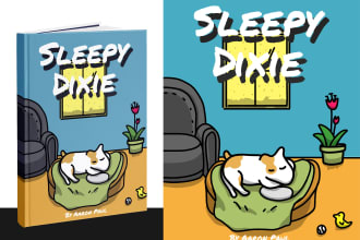draw storybook illustration for kids