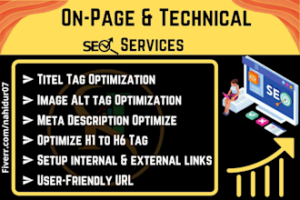 boost your website ranking with on page SEO optimization and webmaster indexing