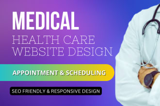 build medical healthcare therapy dental clinic website wix squarespace wordpress