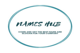 help you name and find slogans for your company