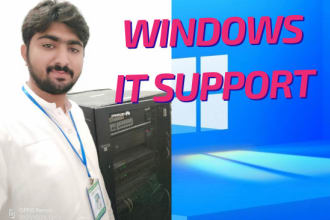 provide technical support and fix windows and server