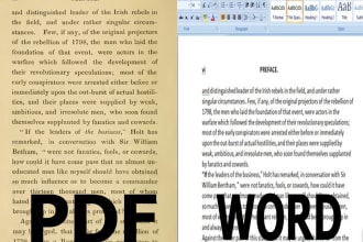 convert scan pdf to word scan pdf to excel image to word