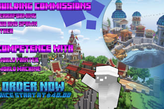 build hubs and spawns for your server minecraft