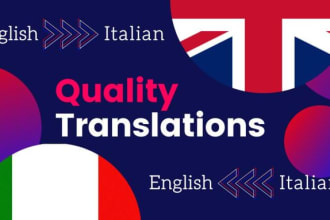 translate manually to english french german spanish italian