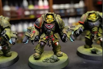 paint your miniatures for display or tabletop