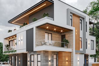 create and produce exterior visualization