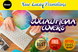 we will create facebook instagram twitter youtube cover and thumbnail