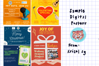 design digital posters for any event or promotion