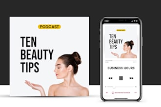 design unique and amazing podcast cover art