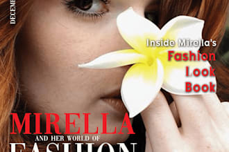 design a magazine cover