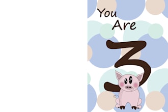 design a custom made birthday card