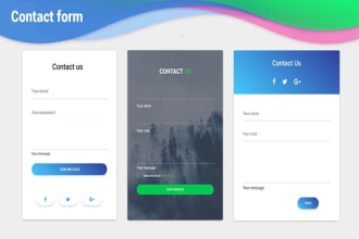 create, customize, and fix webflow contact form and multi step form