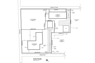 draw site plan of your property for city permit in 24 hours