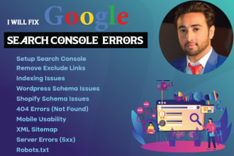 fix google search console errors and indexing issues