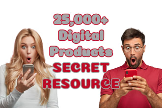 give you a secret resource for digital products for your etsy shop