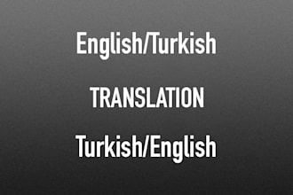 to translate for you