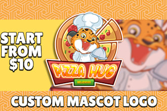 design mascot logo, cartoon character and animal character