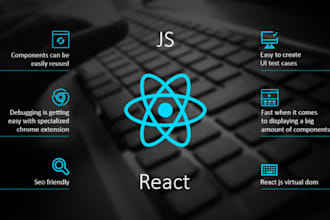 develop your websites in react js