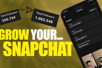 make lenses to grow your snapchat account