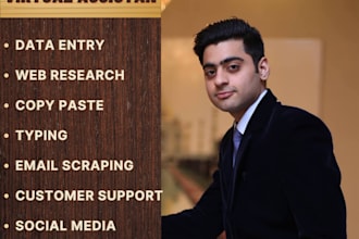be your virtual assistant, admin executive assistant with modern ai skills