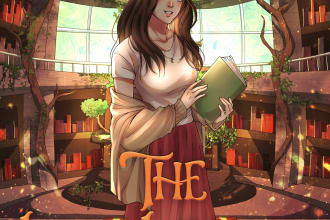 draw webtoon cover or novel cover