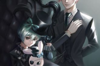 draw anime style digital art or illustration commission