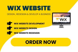design wix or redesign wix or wix studio website redesign