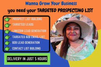 find executive business lead b2b email list prospecting email list building