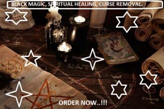 do spiritual healing, protection spell with black magic