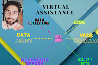 email lead generation, data entry,