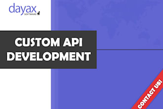 do custom api development