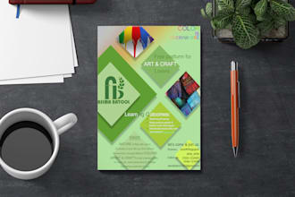 do a creative flyer design