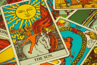 tarot, oracle cards and dowsing rod readings