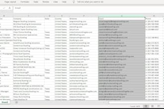 build advanced b2b lead generation list
