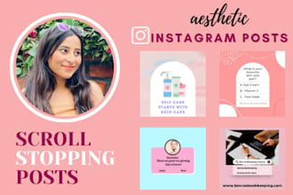 create aesthetic instagram posts