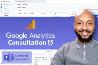 provide google analytics consultations