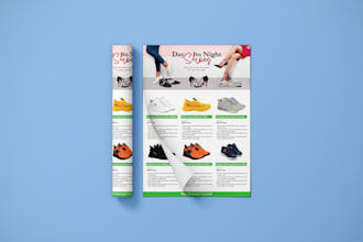 do any product catalog, brochure and cover page for you