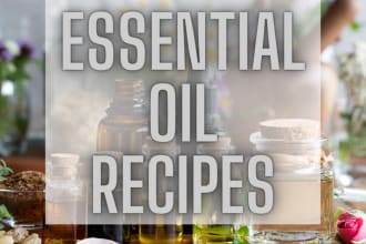 create aromatherapy recipes for blends and products
