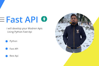 do python fastapi development for you