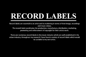 generate highly quality and verified record label leads