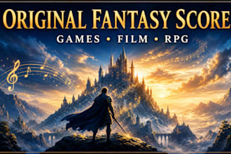 compose orchestral fantasy music for your game or film