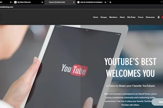 create a website for you and cheap