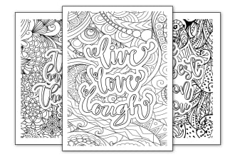 give you 400 inspirational quotes coloring pages
