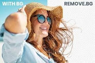 remove background of upto 25 images in 24 hrs