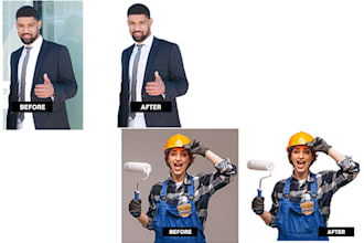 professionally remove background from image, cut out photos