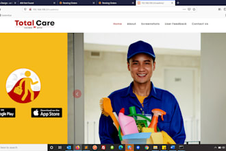 customize your single page website