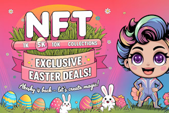 draw your custom, creative nft art collection 1k to 10k