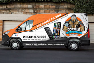 do professional vehicle wrap design and magnet design