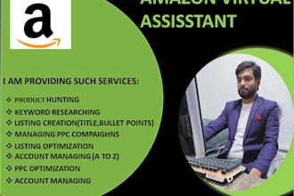 be your expert amazon virtual assistant PPC VA